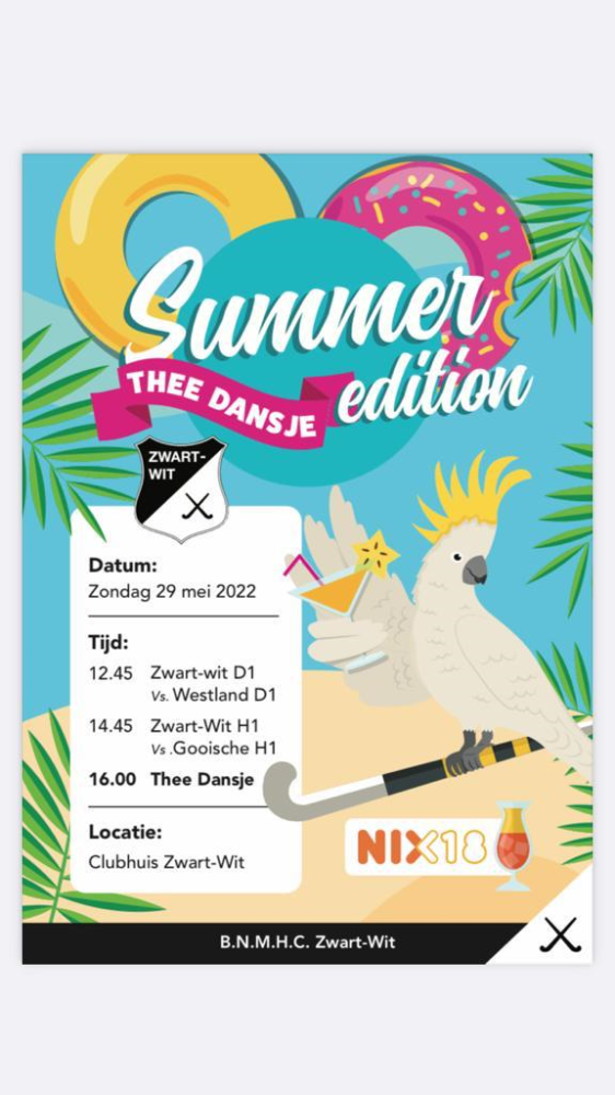 Thee-Dansje Summer Edition